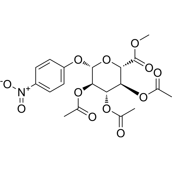 Methyl p-nitrophenyl 2,3,4-tri-O-acetyl-β-D-glucouronate 18472-49-6